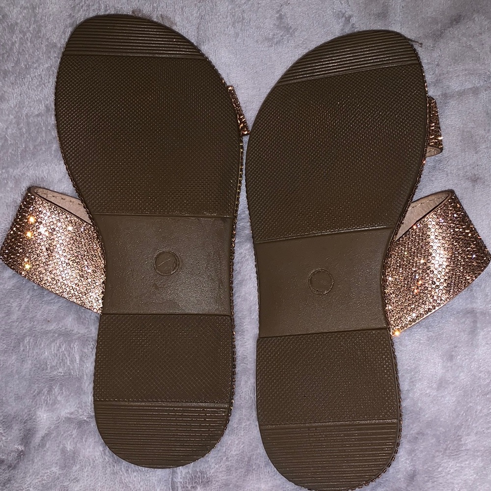 TOP MODA ROSE GOLD SANDALS - Picture 2 of 2